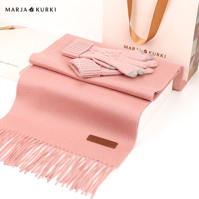 Женский зимний шарф из чистого кашемира MARJA KURKI