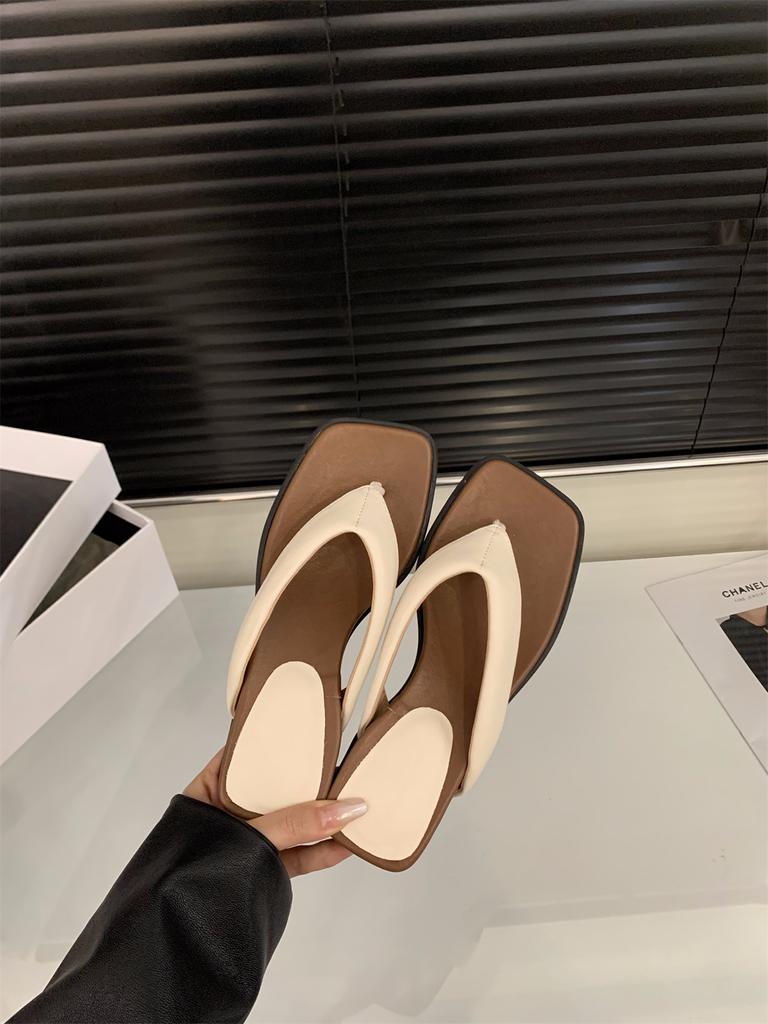 Серебристые шлепанцы на танкетке, женская обувь, повседневная верхняя одежда, новинка лета 2025, сандалии-юбки