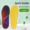 Buyun Auslai Breathable Shock-Absorbing Mugwort Insoles: Comfortable, Sweat-Absorbing, Deodorizing for Men’s & Women’s Sports Shoes.