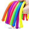 12PCS Textured Fidget Noodles Stretchy Strings Sensory Toys for Kids Stress Relief Gifts Classroom Prizes Birthday Party Favors