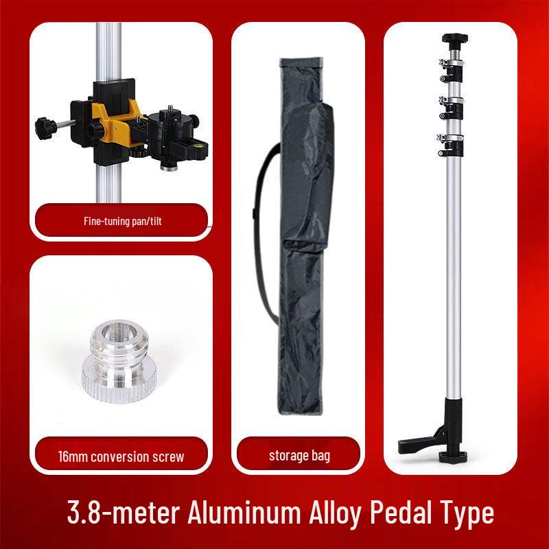 Telescopic Infrared Ceiling Support & Spirit Level Rod