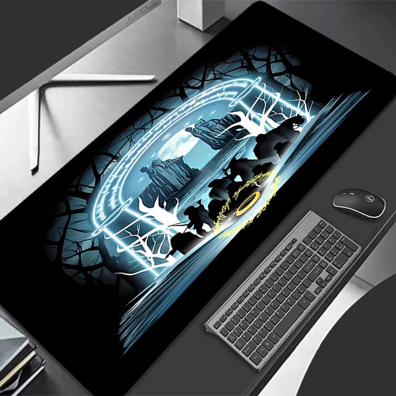 The Hobbit Theme Premium Non-slip Mouse Pad with Stitched Edges,Durable Rubber Material,for Desktop & Gaming Great Gifts