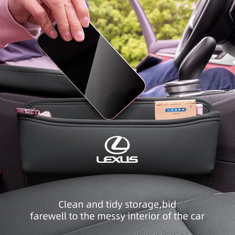 For Lexus RX330 IS250 Ct200h ES300h NX300h RX350 IS300h RX400h LS Car Seat Gap Storage Bag Auto Interior Decoration Organizer