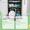 Dishwasher Cleaning Tablets Oil Grease Remover Restore Shine on Utensils Machine Maintenance for Home Kitchen