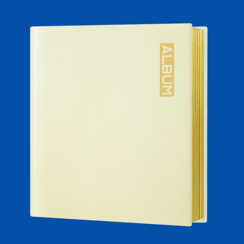 Кожаный фотоальбом формата А4: Корпоративный дизайн логотипа бизнес-единицы, самоклеящийся, ламинированный, сувенир ручной работы