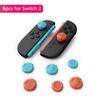 6pcs Silicone Thumb Stick Joystick Caps Anti-slip Joy Con Case for Nintendo Switch 2