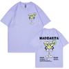Margarita Meme Tshirt Funny Cocktail Unisex Vintage Cartoon Tee Shirt Men Fashion Aesthetic Summer Pop Art Short Sleeve T Shirt