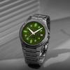 Циферблат 30 мм без логотипа, свежий маленький квадратный, зеленый люминесцентный циферблат, совместимый с японским механизмом NH34 NH35 NH36, часовые аксессуары