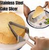 1/2 шт. Нержавеющая сталь Слайсер для торта Профессиональная лопатка для пирога и нож для сыра Прочный разделитель для торта для вечеринки Кухонный инструмент для выпечки