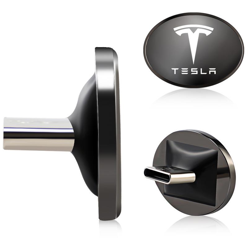 AAAIE1 1 шт. USB-флешка с логотипом автомобиля, универсальная мини-флешка для Tesla Model 3 Highland 2023, Model S, Model X, Model Y