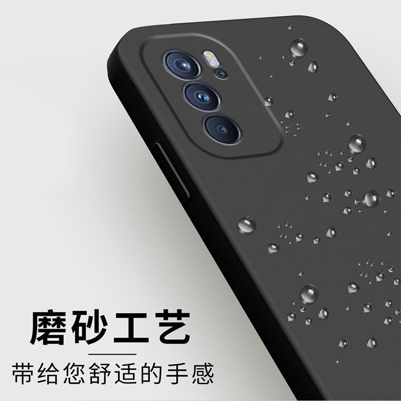 Применимый чехол для мобильного телефона opporeno1, защитный чехол, жидкий мягкий силикон, всесторонний, противоударный, мужская и женская оболочка