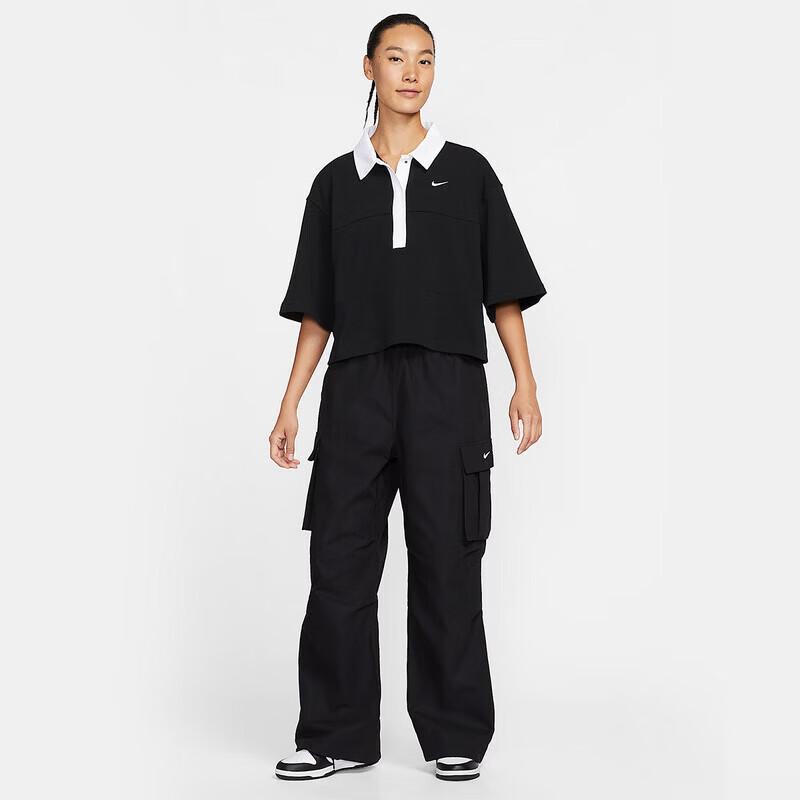 Nike Женская футболка-поло AS W NSW Street с коротким рукавом