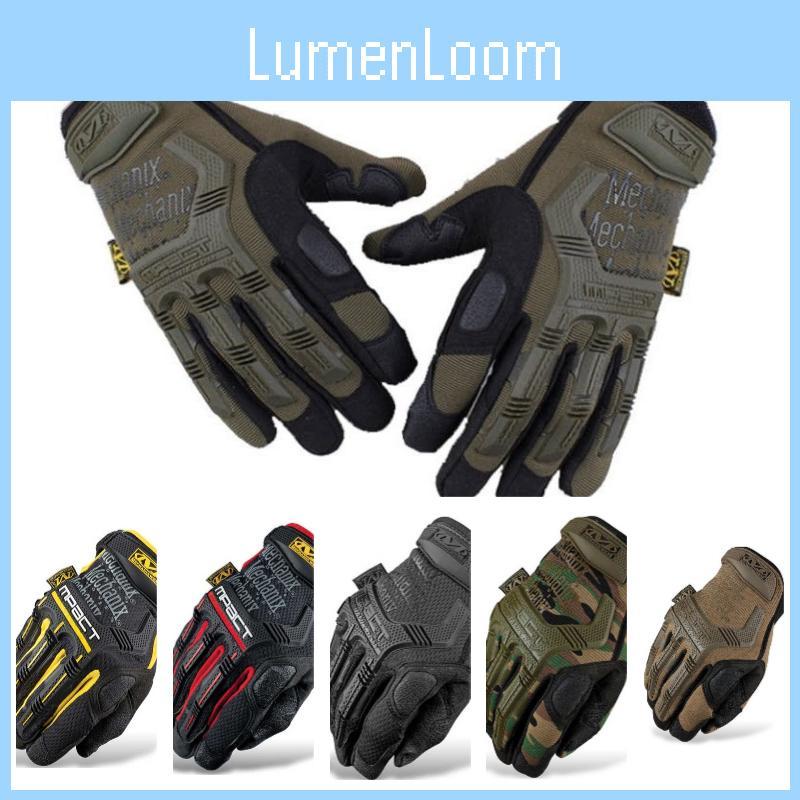 Тактические перчатки для мужчин, полнопалые, для тренировок, с нескользящим захватом, для езды на мотоцикле, персонажи в комплекте)