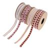 Color Woven Jacquard Love Webbing, Flower Gift Packaging Rope Gardening Decorative Jumper Strap 10 Yards