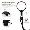 3 Color LED Lights Hands Free Magnifier Hanging Neck Magnifying Glass  Electronics Repair
