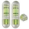 T type Level Bubble Leveler 2Pcs High Accuracy PanTilt Level for Office Desktops Furniture Placement and More