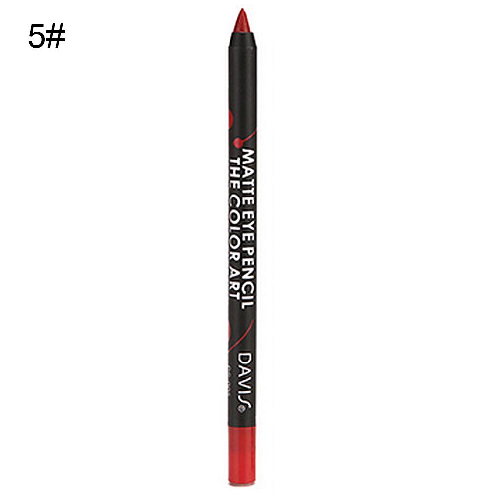 Puntos Водостойкая стойкая помада-карандаш 12 цветов Шелковистая матовая подводка для губ Косметика