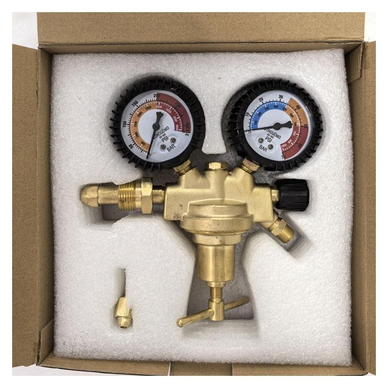 Accuracy Bronze Gas Pressure Regulator For CO2 Rare Welding Systems G3/4 Thread Guard Gate Plan M4YD
