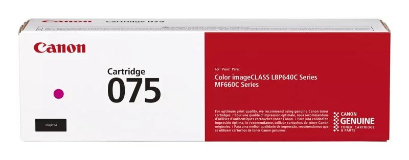 Canon CRG 075 M (6363C002) Toner Cartridge, Magenta