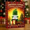 Emotional Support Seasonal Countdown Calendar Toy With Woven Design For Kids And Adults Festive Experience