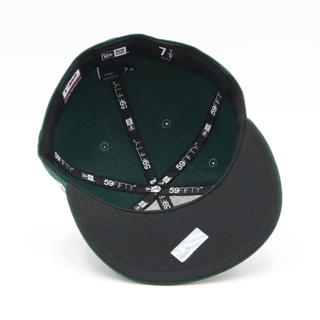 Кепка Authentic с плоским козырьком MLB 7 ACPERF OAKATH RD 25J [New Era] OAK/Road 5/8
