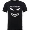 Disturbed Unisex Adult Scary Face Candle T-Shirt