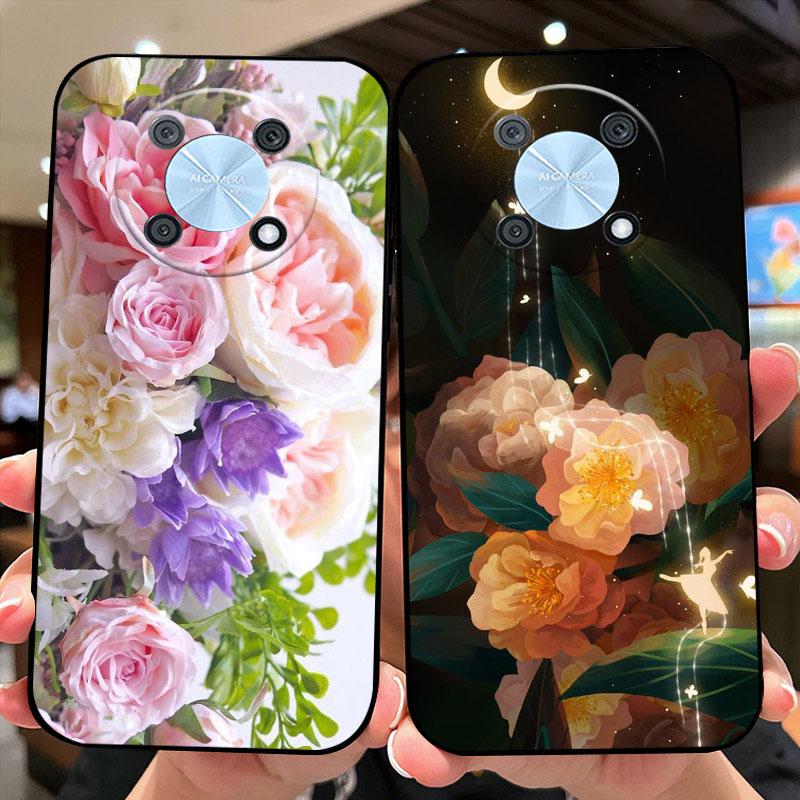 Чехол для Huawei Nova Y90 CTR-LX1 Мультяшный Рисованный ТПУ Силиконовый Чехол для Телефона Для Huawei Enjoy 50 Pro Nzone 50 Pro Ударопрочный Бампер