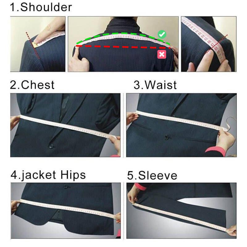 PYJTRL Mens Fashion Golden Decal Sequin Two-piece Suit (Jacket+Pant)