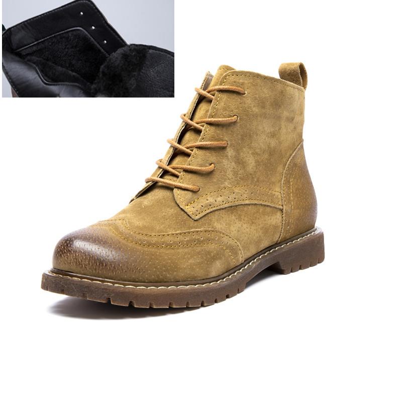 Женская обувь. Женские короткие сапоги из натуральной кожи. Замшевые женские ботильоны. Британское кружево. Ретро-тренд. Подходит для весны, осени и зимы. Женские голые сапоги.