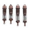 4pcs RC Front Rear Shock Absorber for ARRMA 18 for Typhon for Outcast Aluminum Alloy RC Car Spring