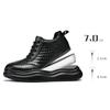 Кроссовки для мужчин, увеличивающие рост, стелька 7 см, белые, черные, высокие, мужские, для отдыха, модные, спортивные, большие размеры 38-45