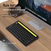 Беспроводная Bluetooth-клавиатура Fude EK3381t с поддержкой нескольких режимов и подставкой для телефона/планшета