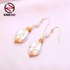 Drop Earrings For Women Fashion Pearl Earrings Jewerly For Wedding Bride Party Flower Earrings Gifts