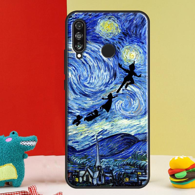 Звездная ночь Ван Гога Для Huawei Nova Y91 Y90 Y60 Y70 Y72 Y61 9 10 SE 12i 12s 11i 5T P60 Pro P20 P30 P40 Lite Чехол