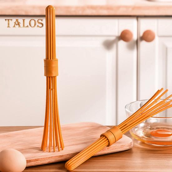 Венчик для яиц с 12 когтями Легко чистить Удобная ручка Многофункциональный ручной ручной миксер для яиц Мешалка Взбивалка Кухонный инструмент для выпечки и приготовления пищи