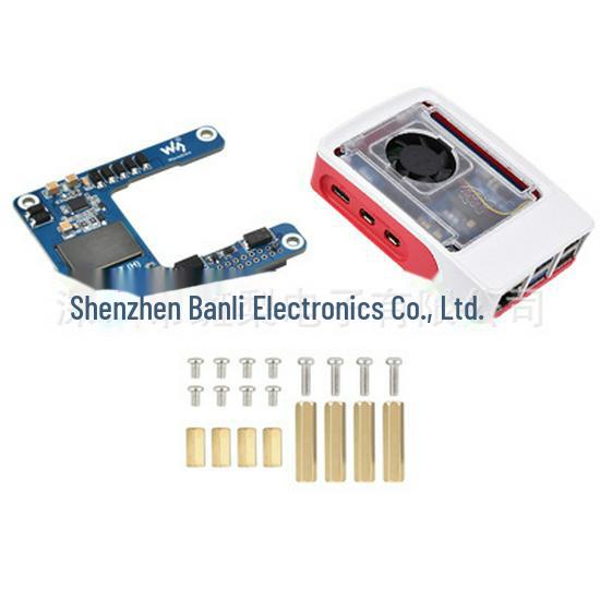 Raspberry Pi 5 Slim PoE HAT с Ethernet RJ45 и расширением питания 5В/5А для CM5