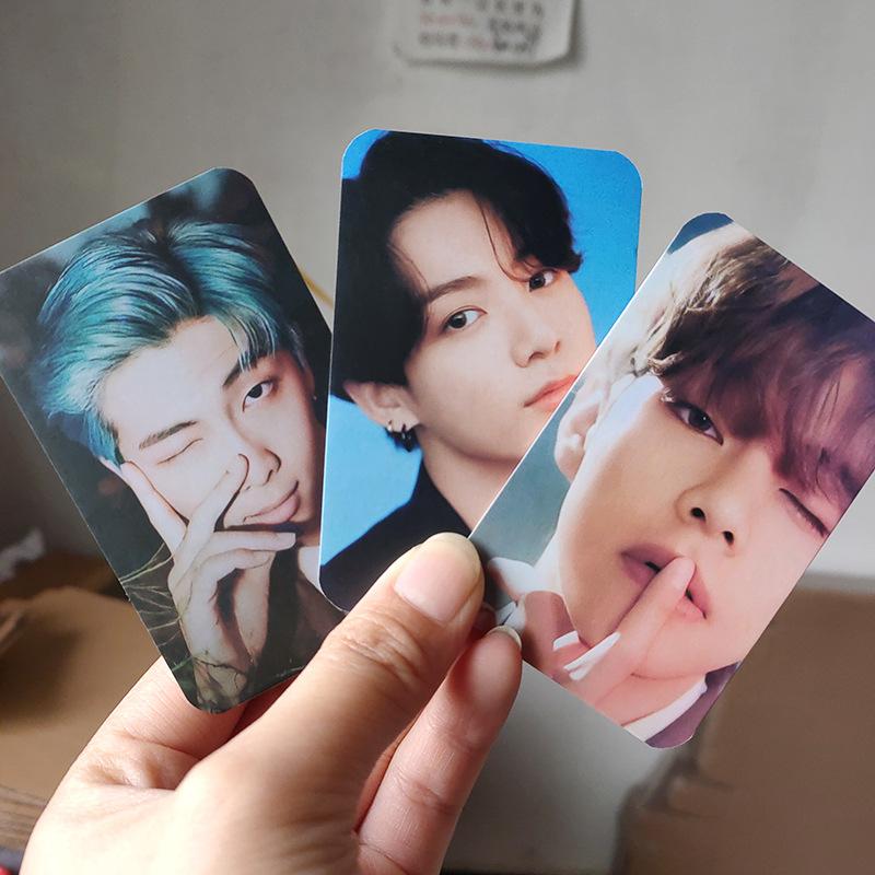 BTS Bangtan Boys 8 шт. Набор Ломо-карточек K-pop Идол Участник Фотокарточки Коллекция Премиум Карточки Товары для Поддержки Фанатов Аксессуары для Альбома Подарок