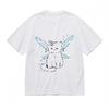 Men's Soft Breathable All Season Classic T-Shirt Magical Fairy Cat Cotton Tee