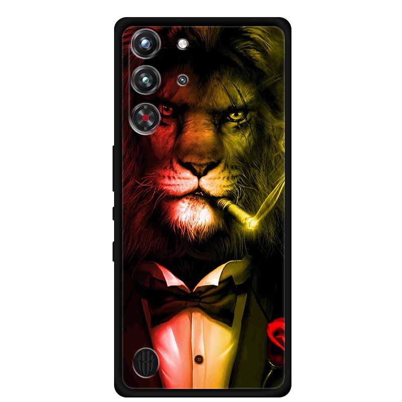Чехол для ZTE nubia Red Magic 10 Pro Magic10 Pro Чехол-бампер Мягкий силиконовый задний чехол для телефона ZTE Nubia REDMAGIC 10 Pro Чехол-сумка