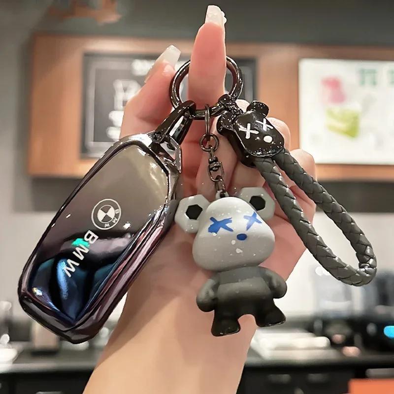 LOHCL1 Car Sticker New TPU Car Remote Key Fob Case Cover Holder Shell For BMW 5 6 7Series G30 G32 G60 G11 G70 G67 X5 X7 G05 G18 G65 G07