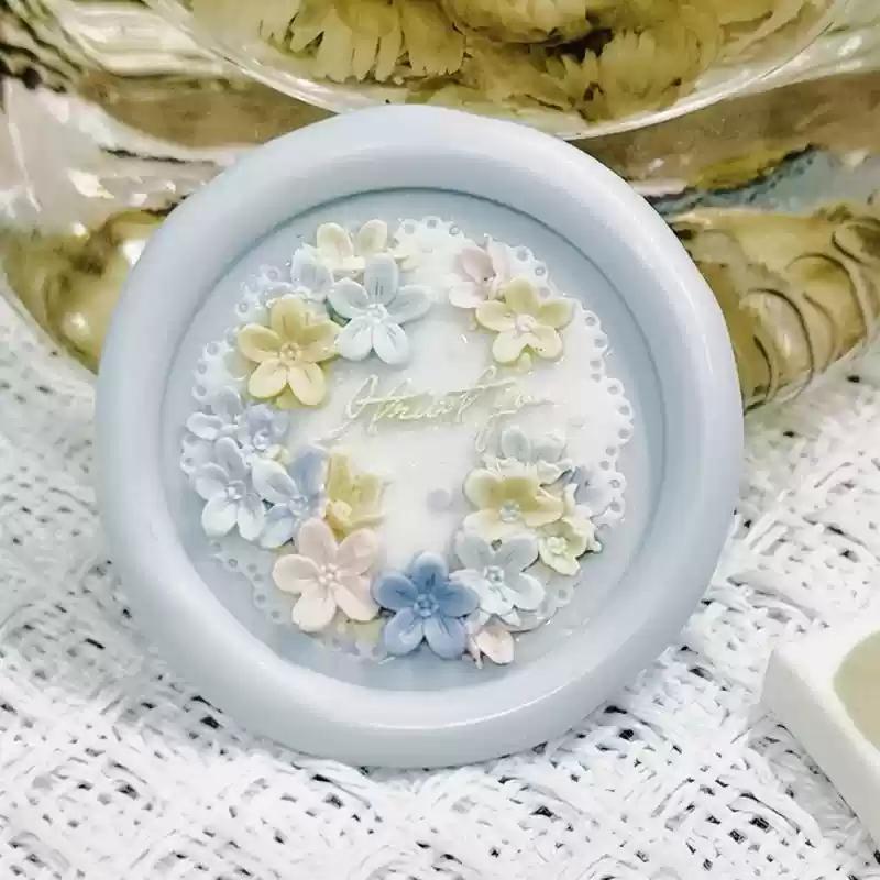 Креативные игрушки Сделай сам Лакированные медные штампы Яблоневый сад Роза Ракушки Милые - Рукописные штампы Конверты Пригласительная открытка Se