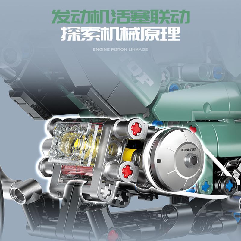 Technical Motorbike Building Blocks Toys for Boys Classic Motorcycle Construction Gifts for Adults Boyfriend