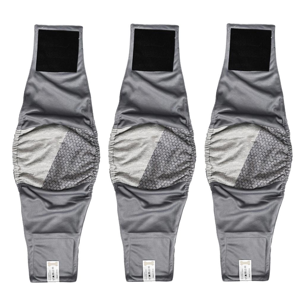 Washable Wrap Diapers for Male Dogs Reusable Male Dog Belly Band Breathable Male Dog Wraps, Pack of