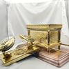 1 шт. Металлическая статуэтка Ковчег Завета Иерусалим Религиозная вера Домашний декор Украшения