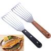 Щелевая лопатка для стейка из нержавеющей стали, лопатка для жарки, многоцелевая лопатка для рыбы, яйцо