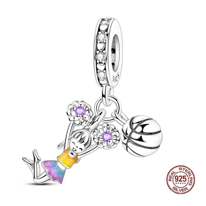 New In Fashion Copper Balloons And House Charm Beads Fit 3Mm Original Bracelet Necklace Womens Diy Jewelry Gift Making