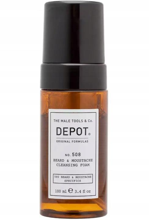 Depot 508 Gentle Foam for Washing Beards and Mustaches 100