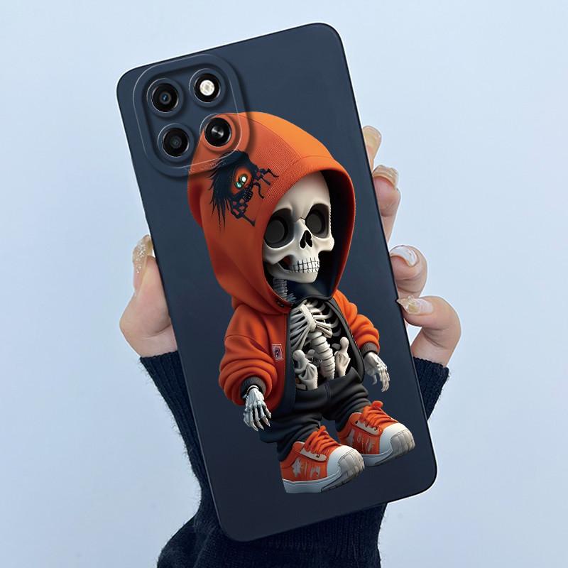 Чехол для Infinix Smart 6 HD Милый Кот Мультяшный Цветок Жидкий Силикон Мягкий ТПУ Ударопрочный Задняя Крышка Чехол для Телефона Smart6 HD X6512