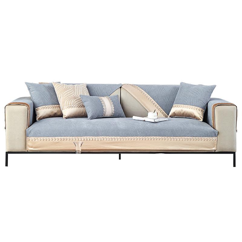 Chenille Sofa Cushion Four Seasons Universal Simple Modern Non-Slip Leather Sofa Cover New All-Inclusive Universal Cover