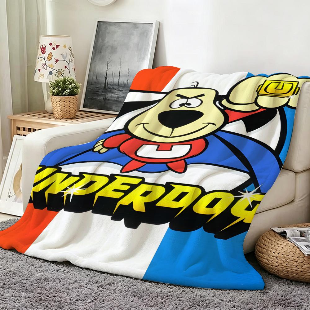 movie U Underdog Throw Flannel Throw Blanket Suitable for Sofa Living Room Bedroom
